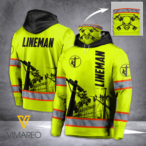 VH LINEMAN mask HOODIE 3D ALL PRINT 2002 TMA