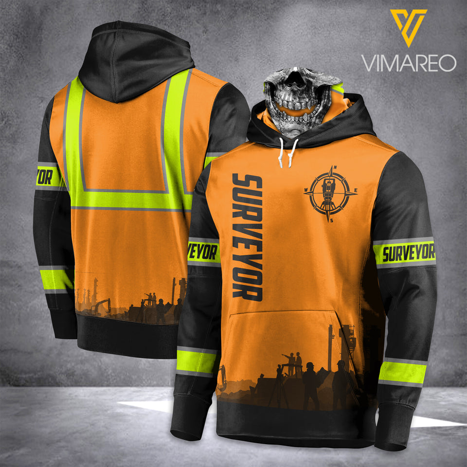 Surveyor Mask Hoodie 3d printed dh