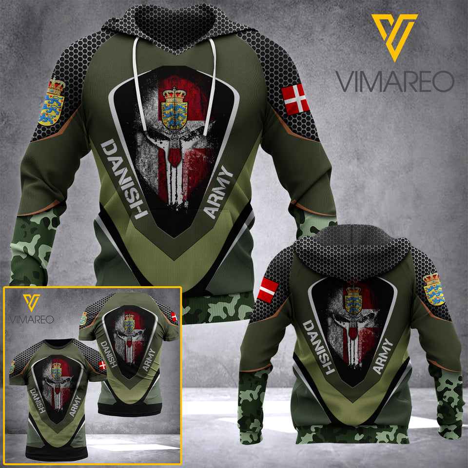PHN Danish Army 3D Printed Shirt APR-MA09