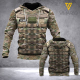 US ARMY HOODIE 3D TPM CAMO
