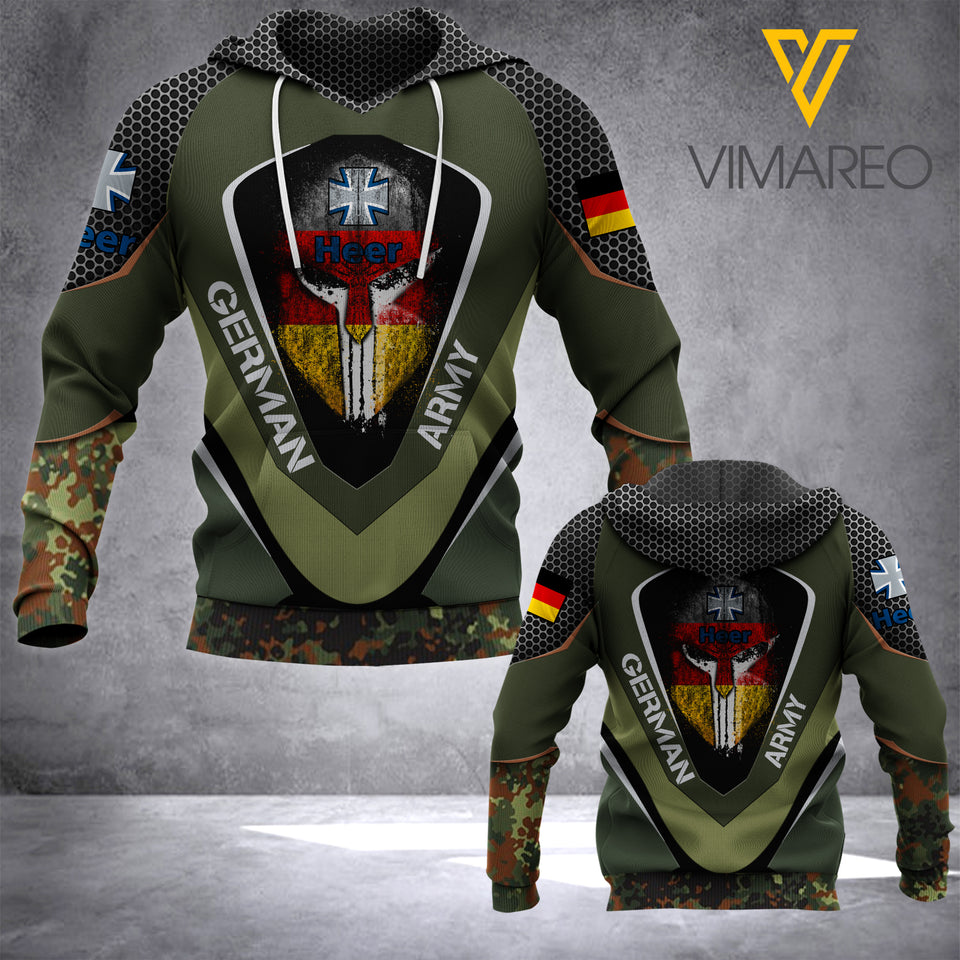 PHN German Army 3D Printed Shirt APR-MA08
