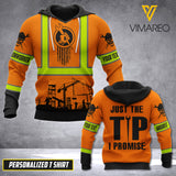 AH PERSONALIZED IRONWORKER HOODIE 3D PRINTED FEB-MA19