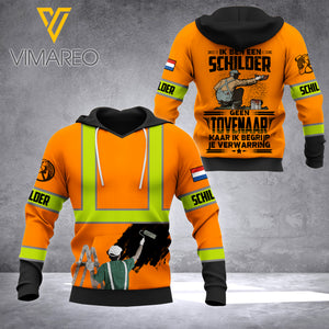 Holland Schilder HOODIE 3D PRINTED 0807A