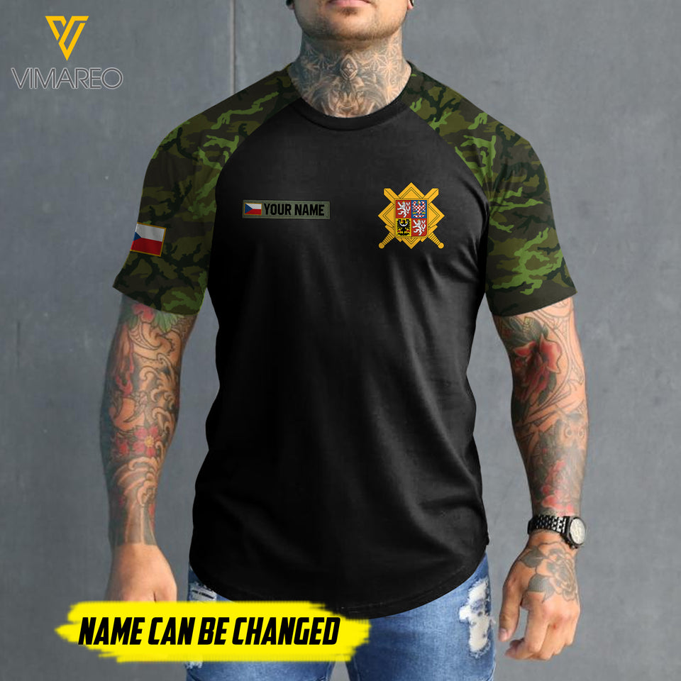 Customized Czech 3D PRINTED SHIRT 2407MQ