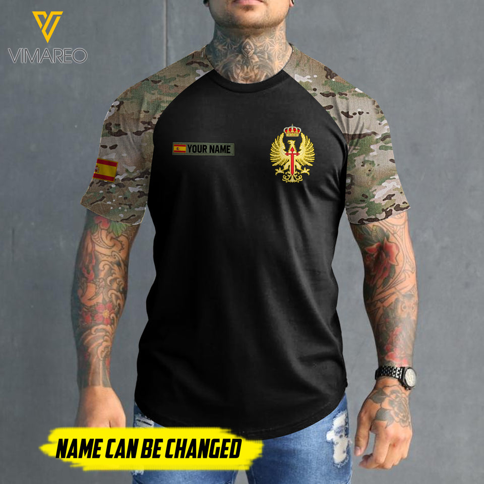Customized Spain 3D PRINTED SHIRT 2207MQ