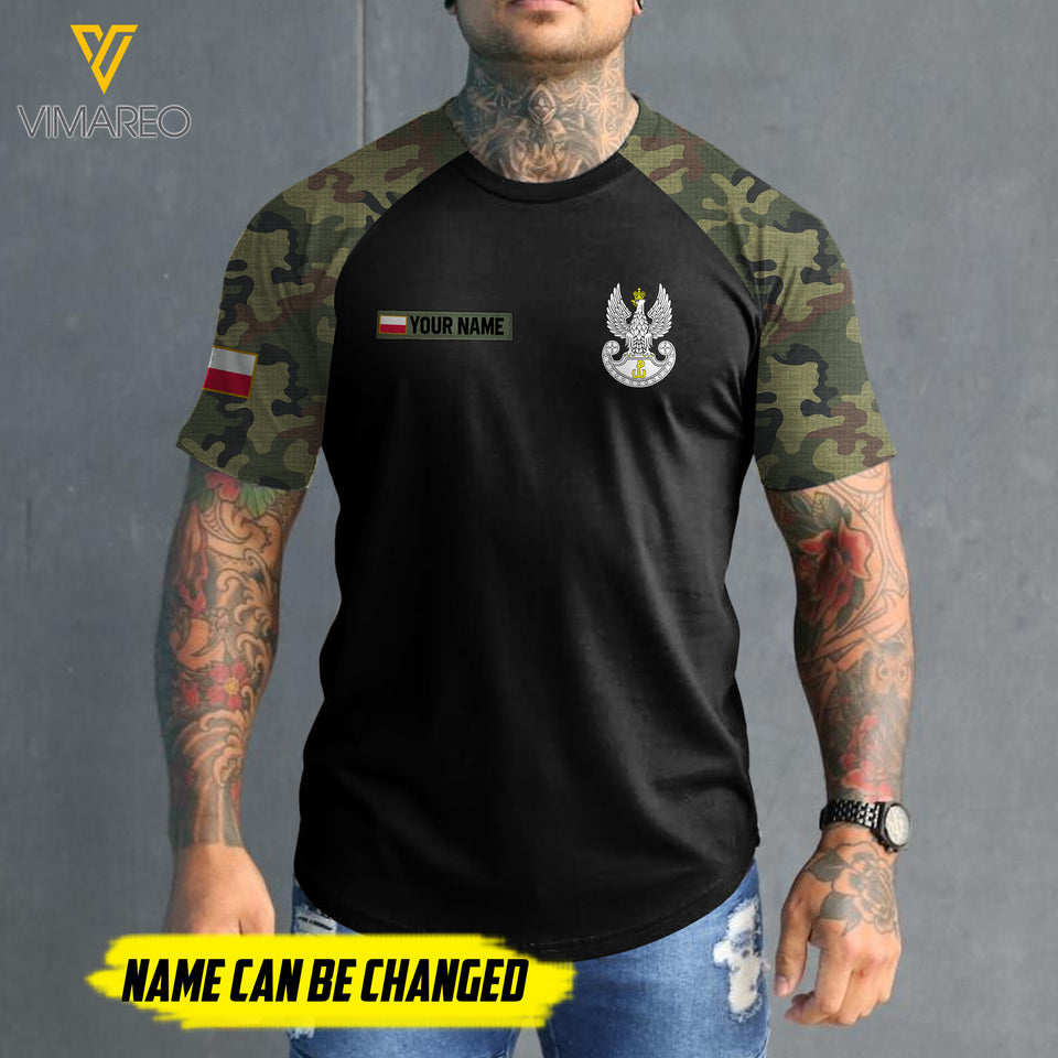 Customized Poland 3D PRINTED SHIRT 2407MQ