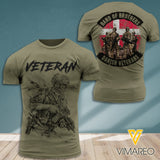 Denmark Veterans Tshirt 3D Printed AUG-MA30