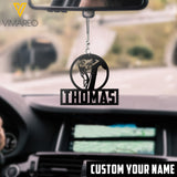 PERSONALIZED Arborist CAR HANGING ORNAMENT