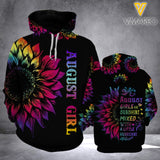 KHMD AUGUST GIRLS HURRICANE HOODIE 3D PRINTED