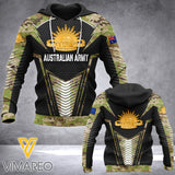 AUSTRALIA ARMY HOODIE 3D PRINTED