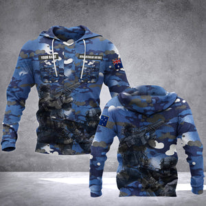 Austraian air force Art combat personalized HOODIE 3D PRINTED