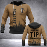 THE ARBORIST HOODIE 3D PRINTED FEB-DT02