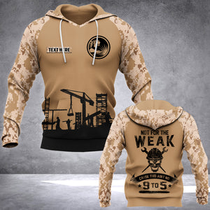 IRONWORKER CAMO CUSTOMIZE HOODIE 3D PRINTED