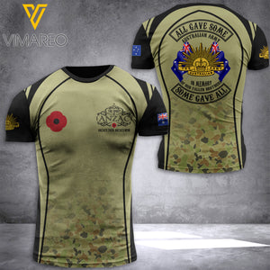 PHN ANZAC DAY TSHIRT 3D PRINTED MAR-DT29