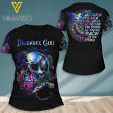 PHN DECEMBER GIRL TSHIRT 3D PRINTED SEP-DT21