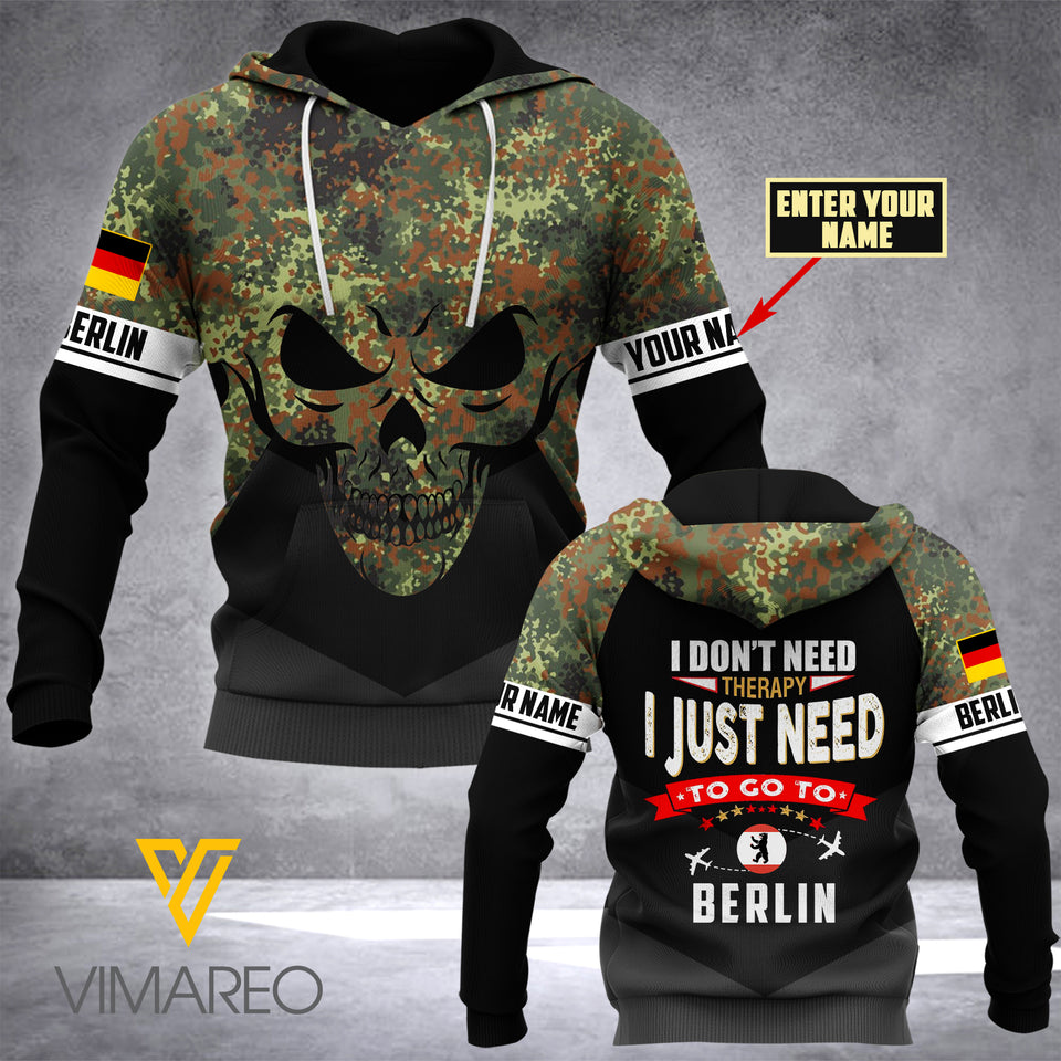 PHN PERSONALIZED BERLIN HOODIE 3D PRINTED MAR-QH30
