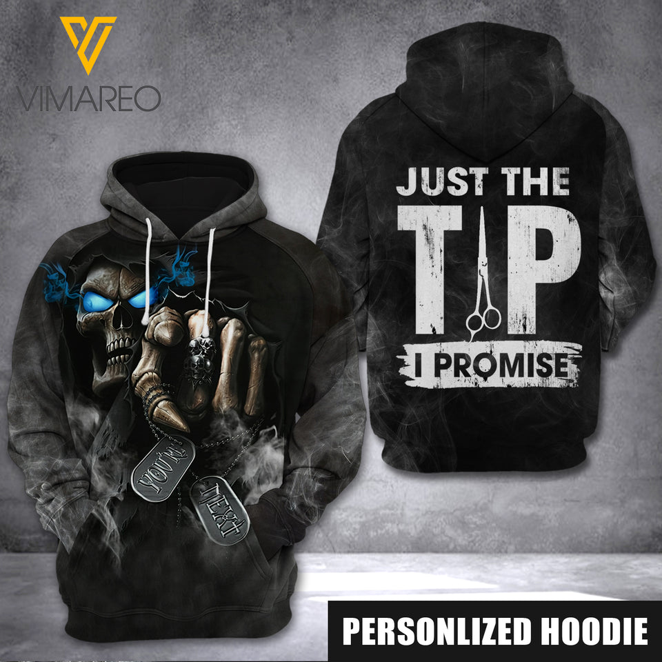 AH PERSONALIZED HAIR STYLIST HOODIE 3D PRINTED FEB-QH19