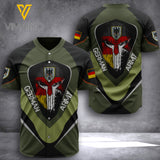 PHN German Army Baseball Shirt Printed APR-DT10