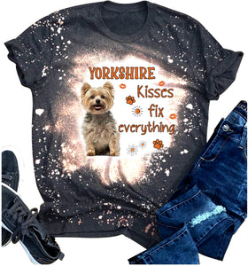 PHN Yorkshire Dog TSHIRT 3D PRINTED SEP-LN25