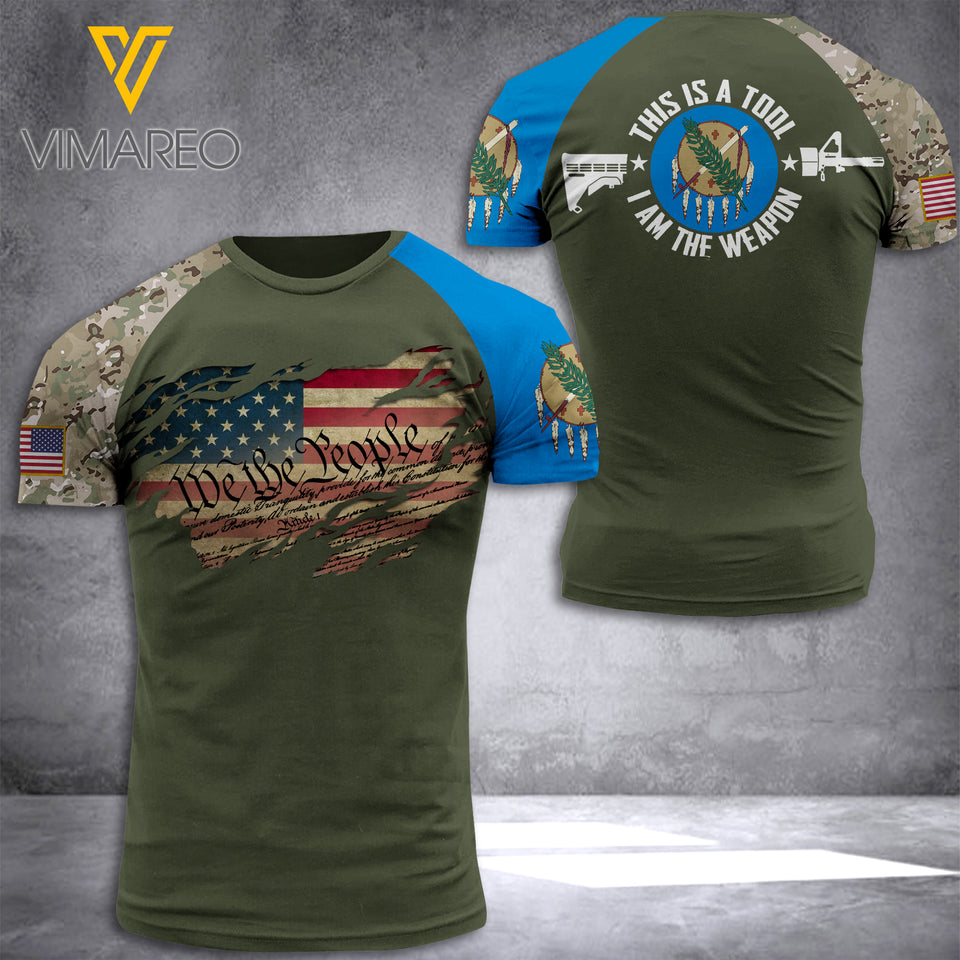 PHN OKLAHOMA CAMO TSHIRT PRINTED MAY-DT04