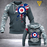 PHN Personalized Royal Air Force 3D Printed Shirt APR-DT14