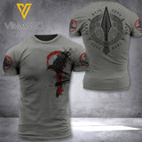 PHN Viking Raven TSHIRT 3D PRINTED AUG-DT26