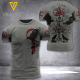 PHN Viking Raven TSHIRT 3D PRINTED AUG-DT26 RW