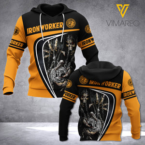 Customized Ironworker Hoodie 3D Printed EZQ130521