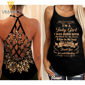 July Girl awesome Criss-Cross Open Back Camisole Tank Top 3 style ZT1403