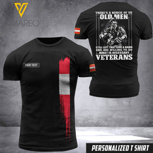 Customized Austrian Soldier 3D Printed Combat Shirt EZHQ3006