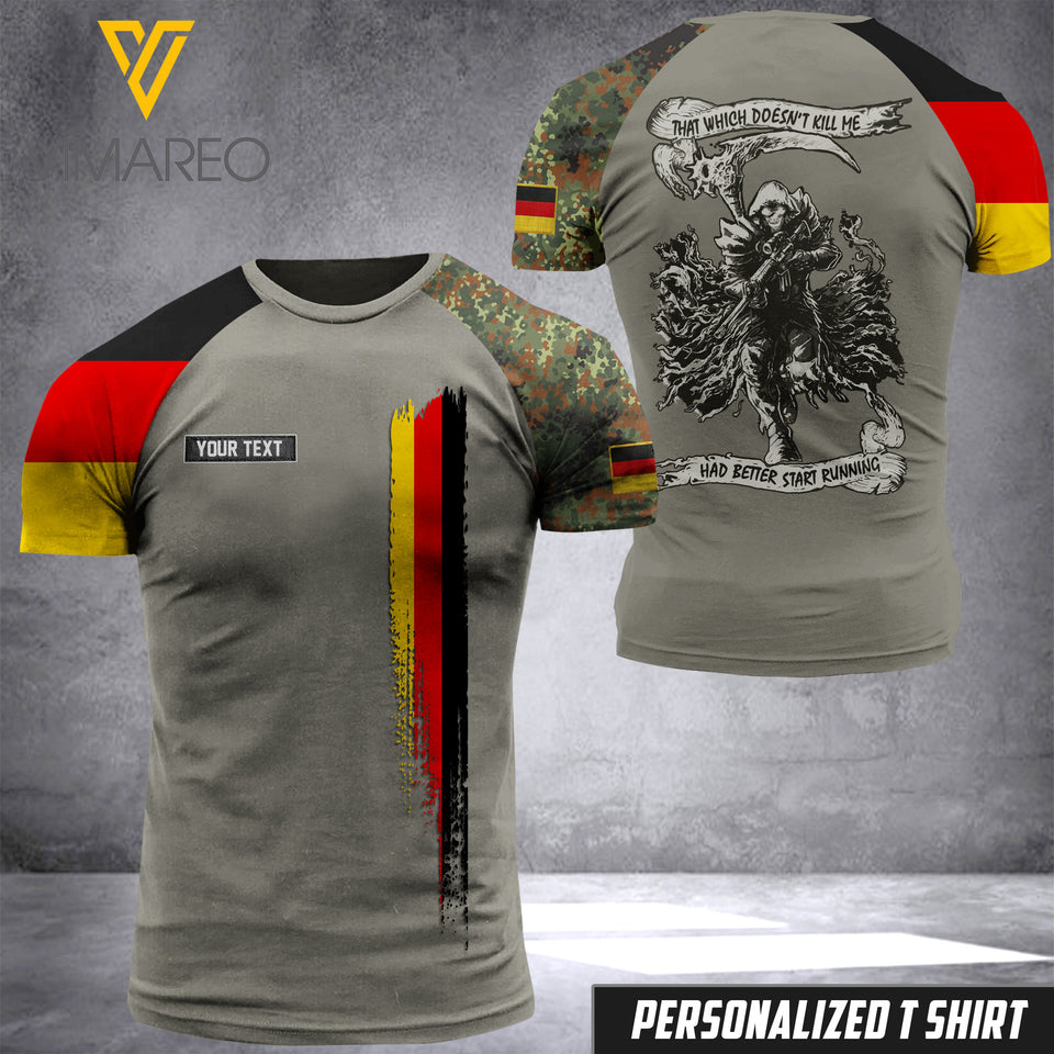 Customized German Soldier 3D Printed Combat Shirt EZQ094