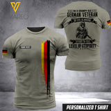 Customized German soldier 3D Printed Shirt  EZQ074