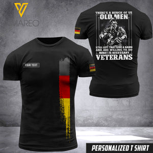 Customized German Soldier 3D Printed Combat Shirt EZHQ3006