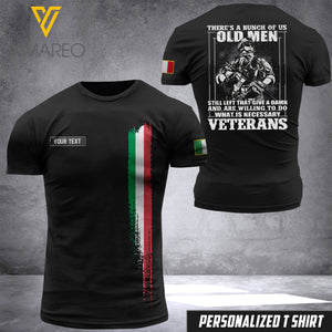 Customized Italian Soldier 3D Printed Combat Shirt EZHQ3006