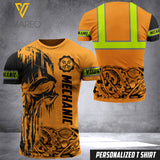 Customized Mechanic 3D Printed Combat T Shirt/Mask Hoodie EZQ60521