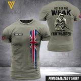 Customized British soldier 3D Printed Shirt Not for the weak EZQ074