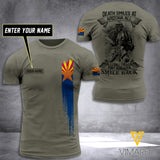 Customized Fort Huachuca Soldier Smile Back 3D Printed Combat Shirt EZT1204