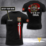 Customized Copenhagen Soldier 3D Printed Combat Shirt EZT144