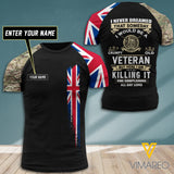 Customized British Soldier 3D Printed Shirt EZT0707