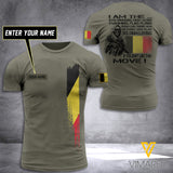 Customized Belgian Soldier Gun Owning 3D Printed Combat Shirt EZT1204
