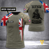 Customized British Soldier 3D Printed Combat Shirt EZNQ084