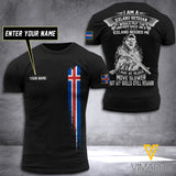 Customized Iceland Soldier 3D Printed Shirt EZT074