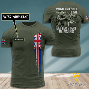 Customized British Soldier 3D Printed Combat Shirt EZT220621