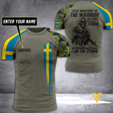 Customized Swedish Soldier 3D Printed Combat Shirt EZT104