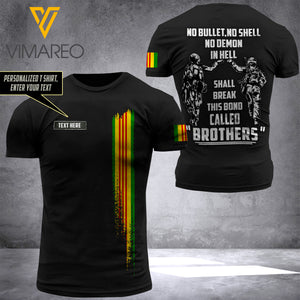 Customized Viet Nam Veteran 3D Printed Combat Shirt EZQ250621