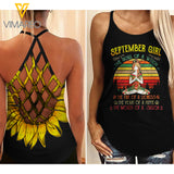 September Girl Hippie Criss-Cross Open Back Camisole Tank Top  ZHQ2303