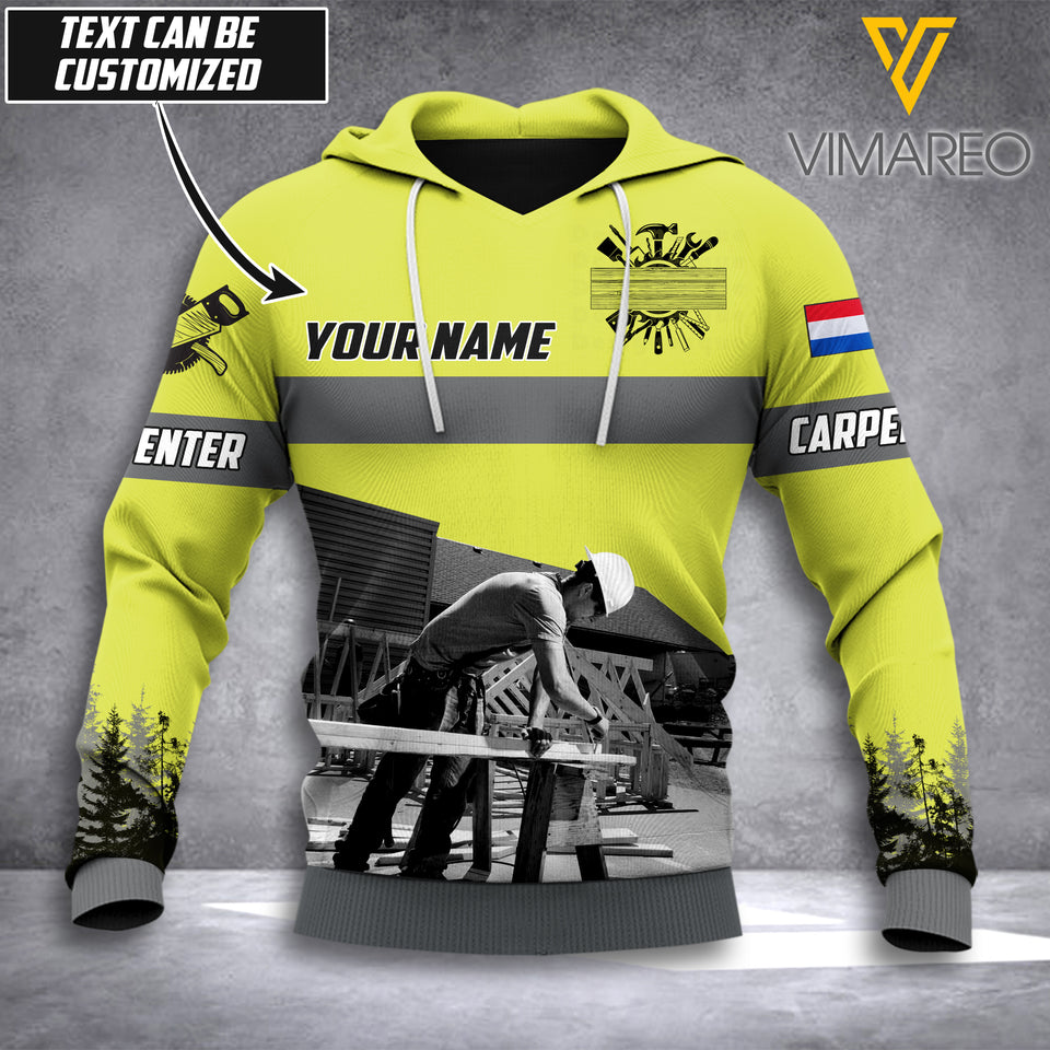 PERSONALIZED NETHERLAND CARPENTER SHIRT PRINTED AUG-HQ17