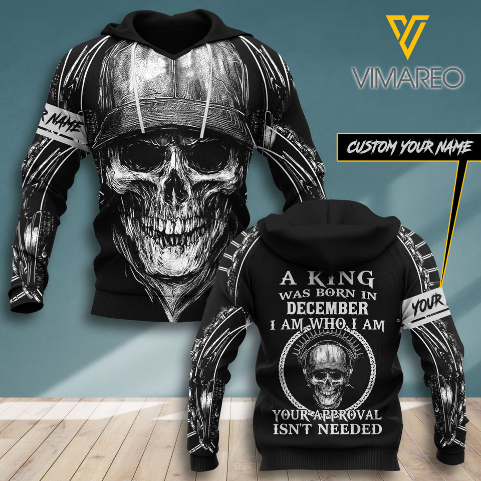 Personalized A King Was Born In December Combo SEP-HQ29