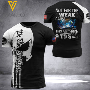 WE THE WELDER TSHIRT 3D PRINTED JUE-HQ19