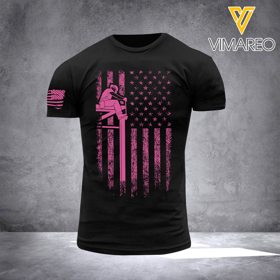 IRONWORKER TSHIRT PRINTED SEP-HQ08